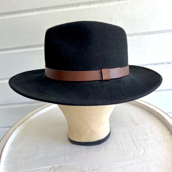 Pendleton Other - Vintage PENDLETON 100% Wool Fedora in Black Made In U.S.A. - M